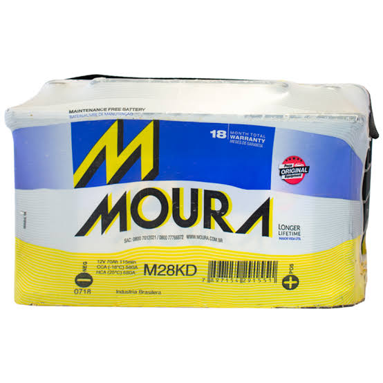 Batería Moura 12X80 (positivo izquierda)