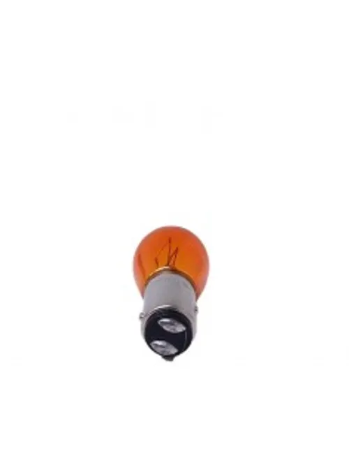LAMPARAS DE SEÑALIZACION P21/4W 12V BAZ15D 1034 AMBAR