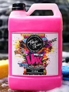 TOXIC SHINE GALLONS COMPANY SHAMPOO WAX 4 Litros