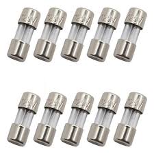 FUSIBLE VIDRIO 25MM EN BLISTER (10 UNIDADES) X AMPER 20 AMP