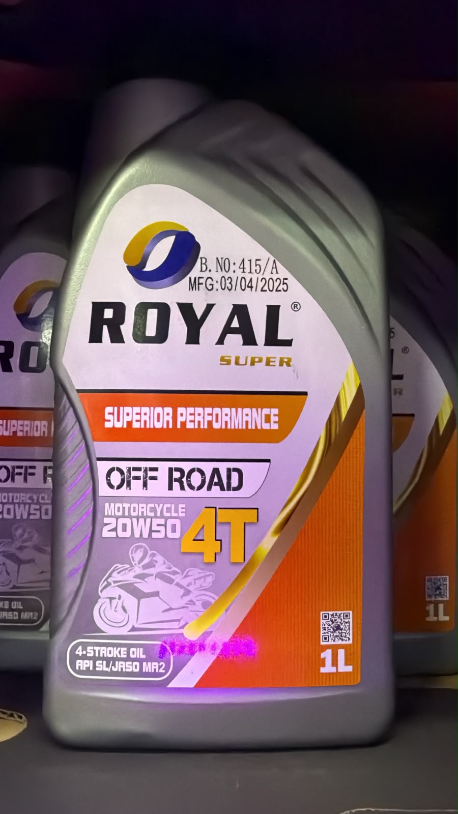Aceite Royal 20W-50 Mineral
